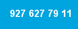 927 627 79 11 927 627 79 11